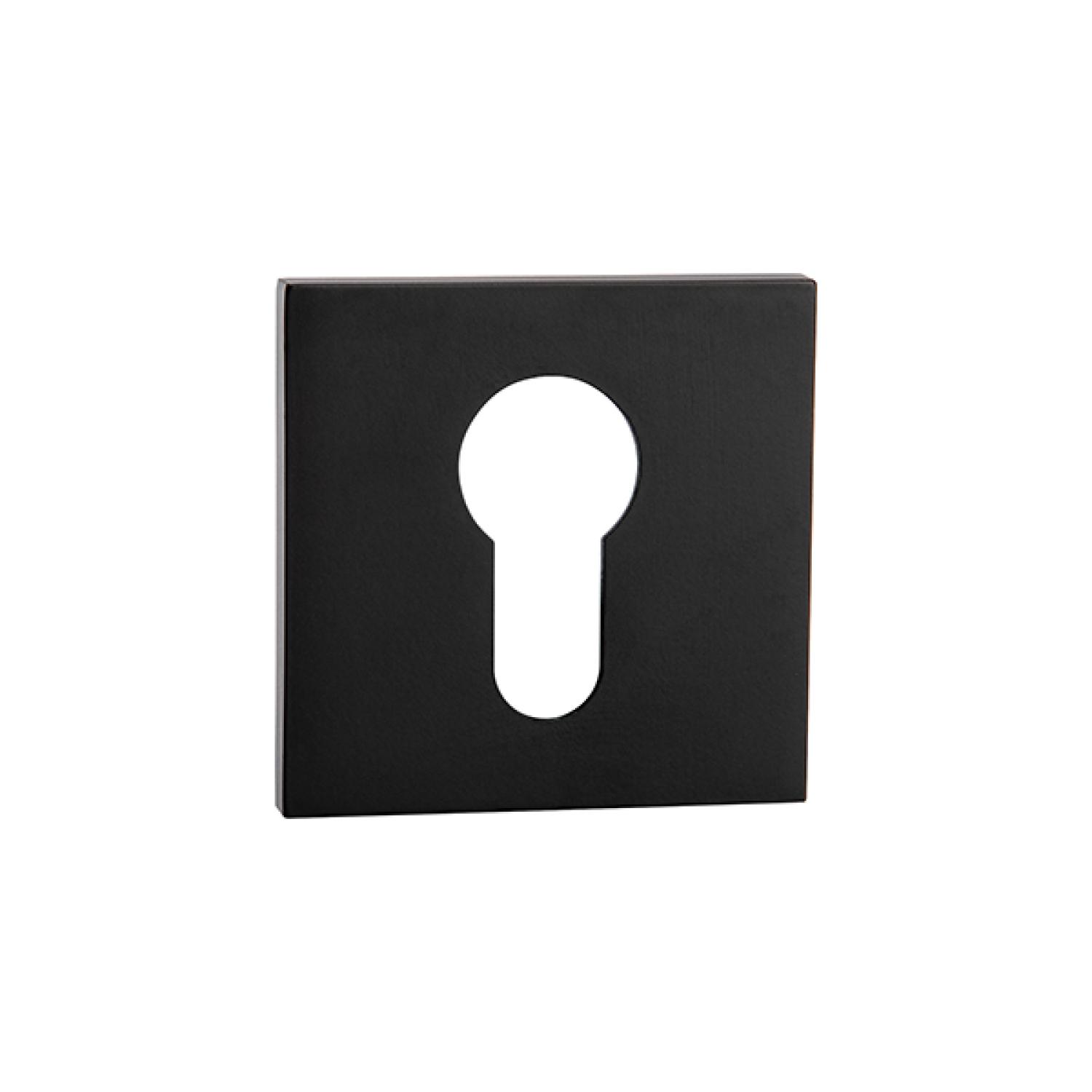 Накладка под евроцилиндр ET R18 / Е20 (BLACK)
